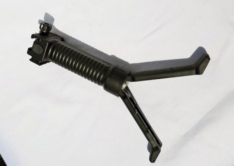 Bipod állvány, fegyverállvány szerelék sínre, Airsoft és légpuska
